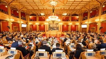 Plenum i Stortingssalen i Oslo, Sessionen 2023