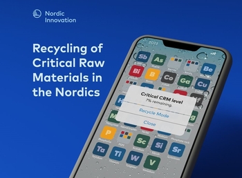 Recycling of Critical Raw Materials in the Nordics rapport