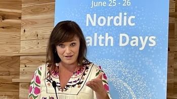 Sundhedsminister Sofie Løhde på EXPO 2025