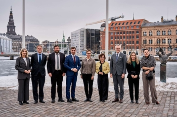 Nordiske samarbejdsministre ved møde i København, februar 2026