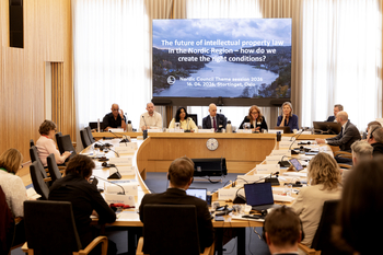 Paneldebatt från sidoevenemang om immaterialrätt