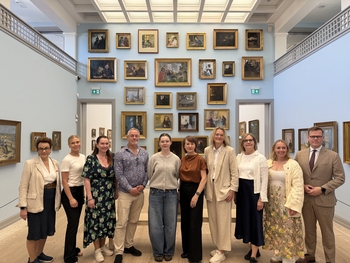 Utvalget for Kunnskap og Kultur på Skagens kunstmuseum.