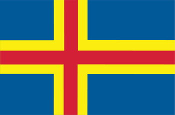Ålandsk flag