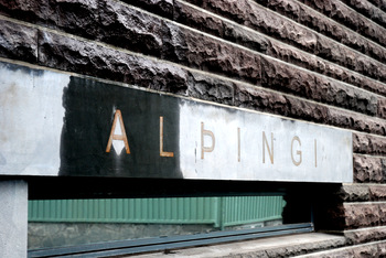 Altinget i Reykjavik, Island