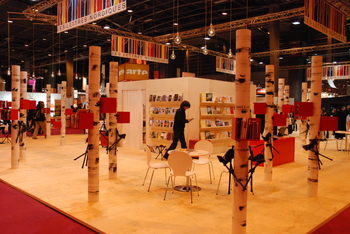 Den  nordiske bokskogen på Salon du Livre