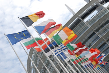 EU-landenes flagg 