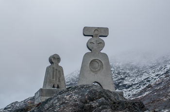 Inuitfigurer af Liss Stender