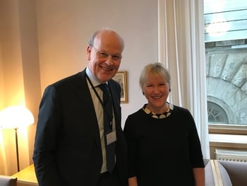 Michael Tetzschner og Margot Wallström
