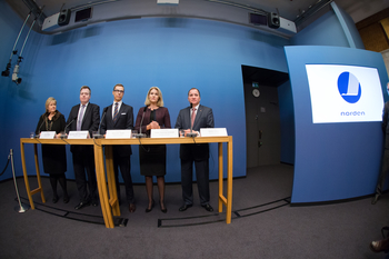 Nordiskt statsministermöte i Rosenbad