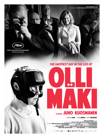 Poster från "The Happiest Day in the Life of Olli Mäki" (Finland)