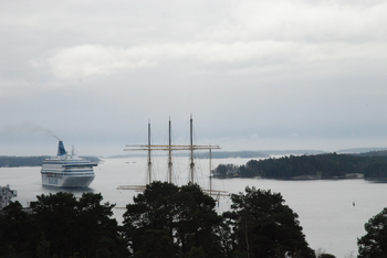 Silja Line og Pommern, Mariehamn